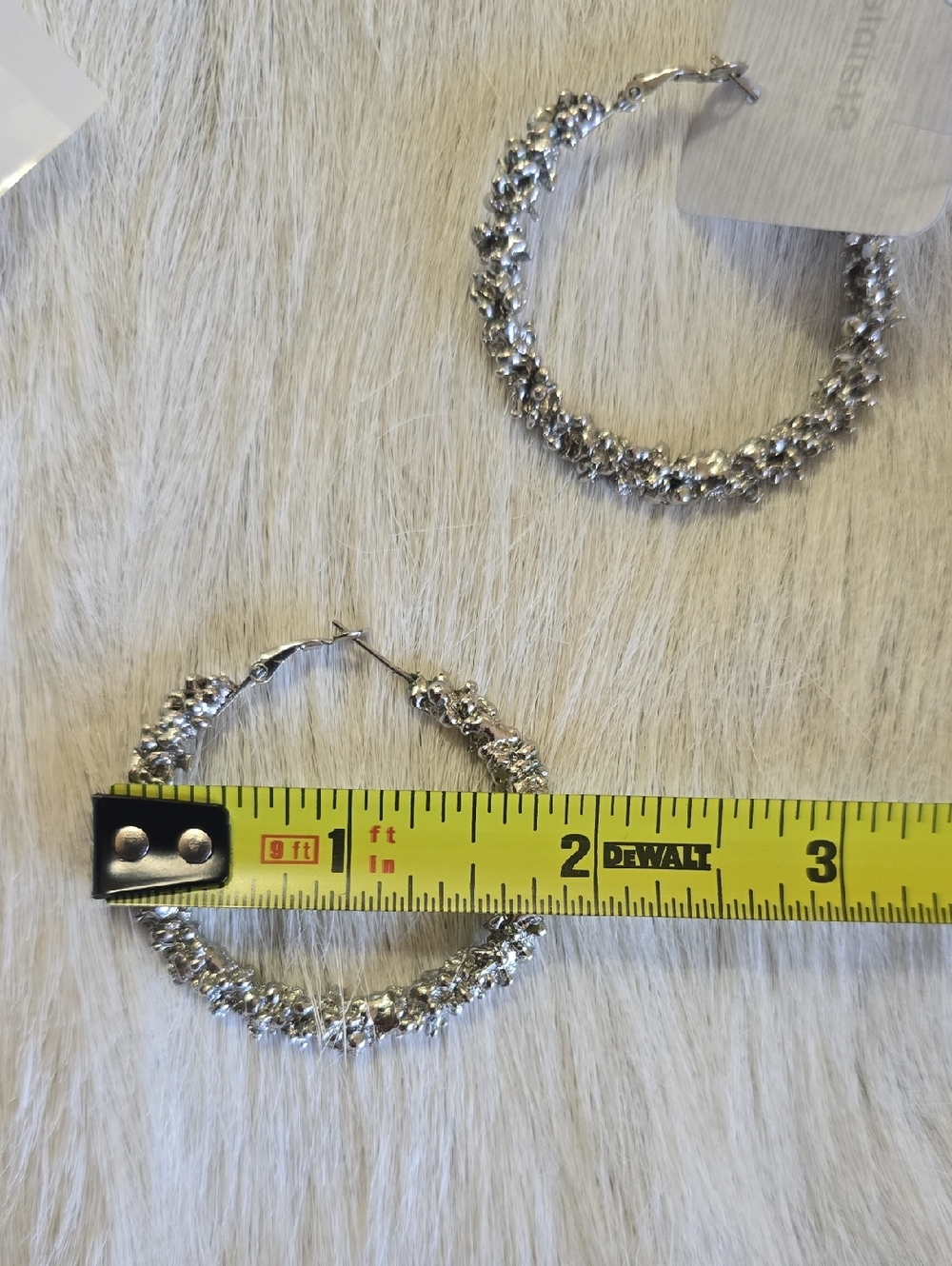 Sparkle Hoop Earrings - Picture 5 of 5